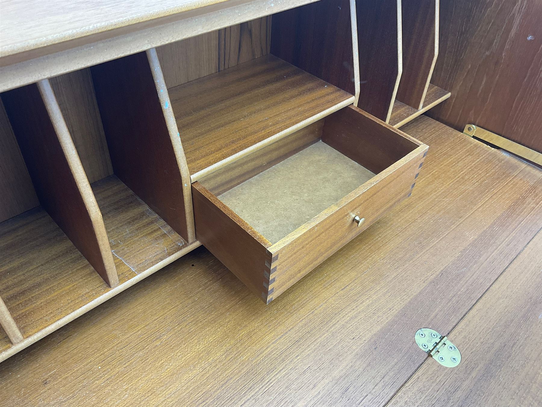 Parker Knoll teak bureau