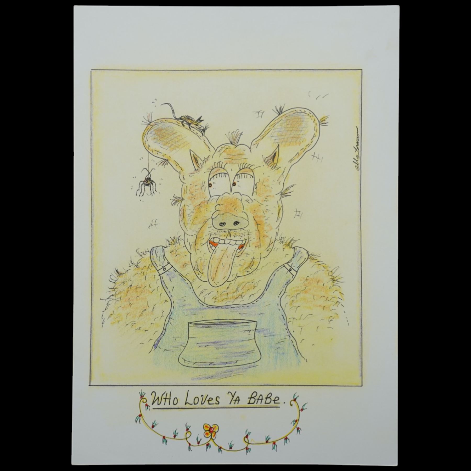 Charles Bronson (Charles Arthur Salvador) (British 1952-): A comprehensive collection of five hundred mixed media works executed between 2000 and 2025. Produced during the artist’s long-term incarceration, the works are primarily in ink, coloured pencil and mixed media on paper. The collection includes multiple formats: A5 (15 works), A4 (308 works), A3 (164 works) and A2 (13 works). Some are signed and dated; a number are executed on the reverse of official prison documents and other repurposed materials, reflecting the limited availability of art materials within the prison environment. This collection represents the largest body of the artist’s work to be offered as a single lot and has not previously been available on the market. (500) (unframed)

Notes: Dated examples span the period from 2000 to 2025, with the greatest concentration produced between 2012 and 2019 and including a group of recent large-scale works from the final years of the period; approximately twenty percent are undated.