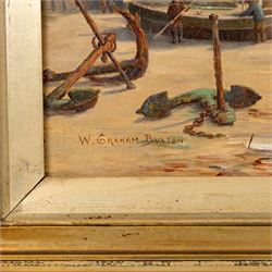 William Graham Buxton (British 1858-1926): On the Essex Coast, oil on canvas signed 35cm x 52cm
