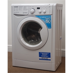 Indesit EWSD 61252 washing machine, W60cm, H85cm, D44cm (This item is PAT tested - 5 day warranty from date of sale)  