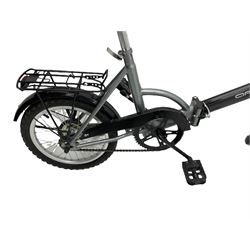 Apollo folding bicycle with hand pump and lock. - THIS LOT IS TO BE COLLECTED BY APPOINTMENT FROM DUGGLEBY STORAGE, GREAT HILL, EASTFIELD, SCARBOROUGH, YO11 3TX