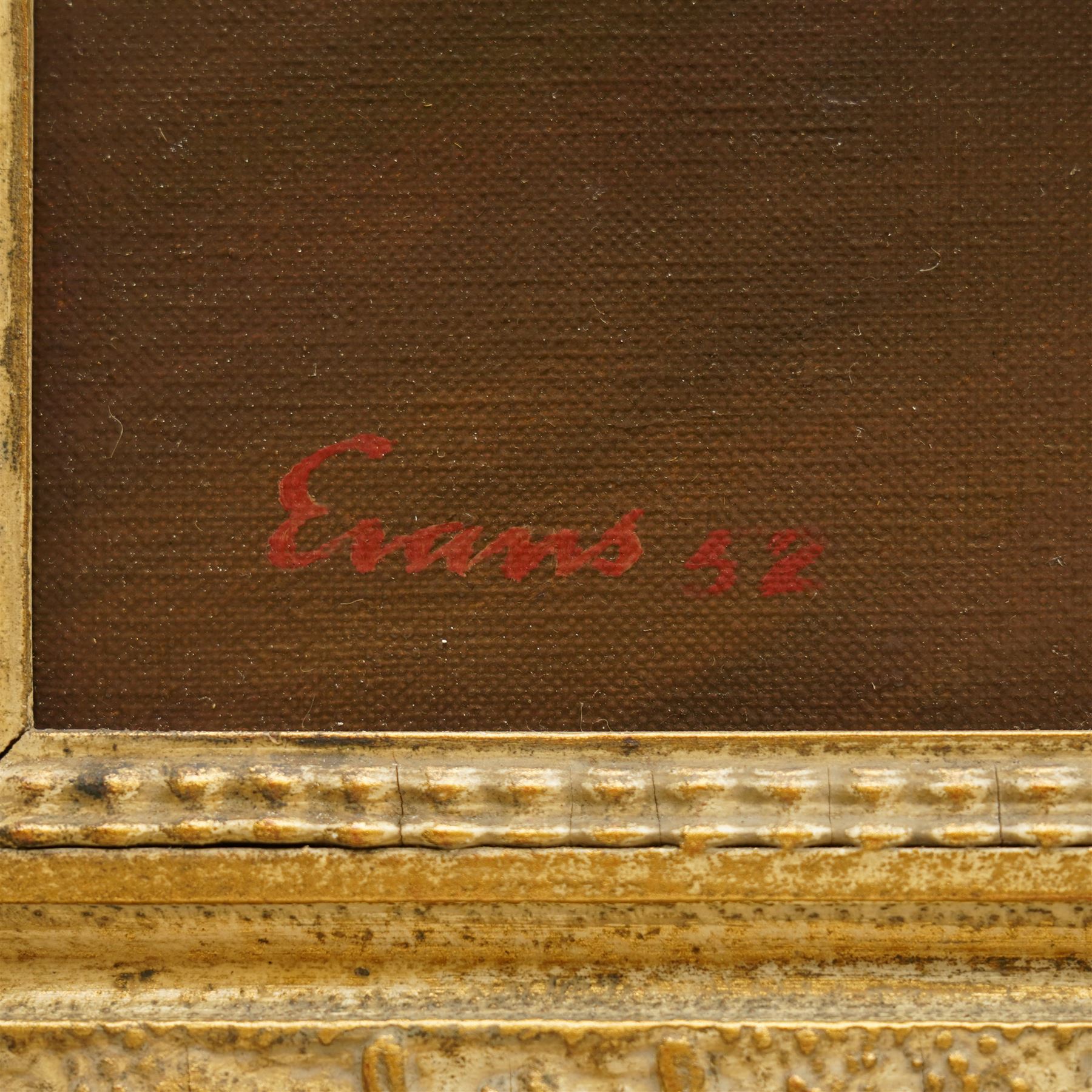 Sherlock Evans (British 1893-1982): Still life of Roses and Flowers in a Jug, oil on canvas signed dated '52, 49cm x 39cm
Notes: Evans was born in Hawick and lived most of his life in the Bradford area. He is known to have painted floral scenes for Terry's Chocolate boxes throughout his life he was employed by Fields Co and Sons (Bradford).