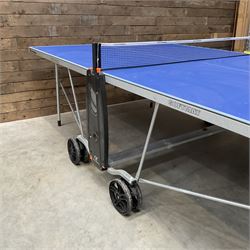 Cornilleau 100S crossover table tennis table, folding with cover