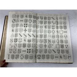 Drake Francis: Eboracum: Or The History And Antiquities Of The City Of York. 1736 William Boyer London, with copper plates, rebacked full calf binding