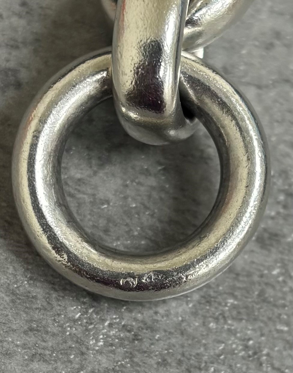 Hermès Crescendo silver bracelet, boxed