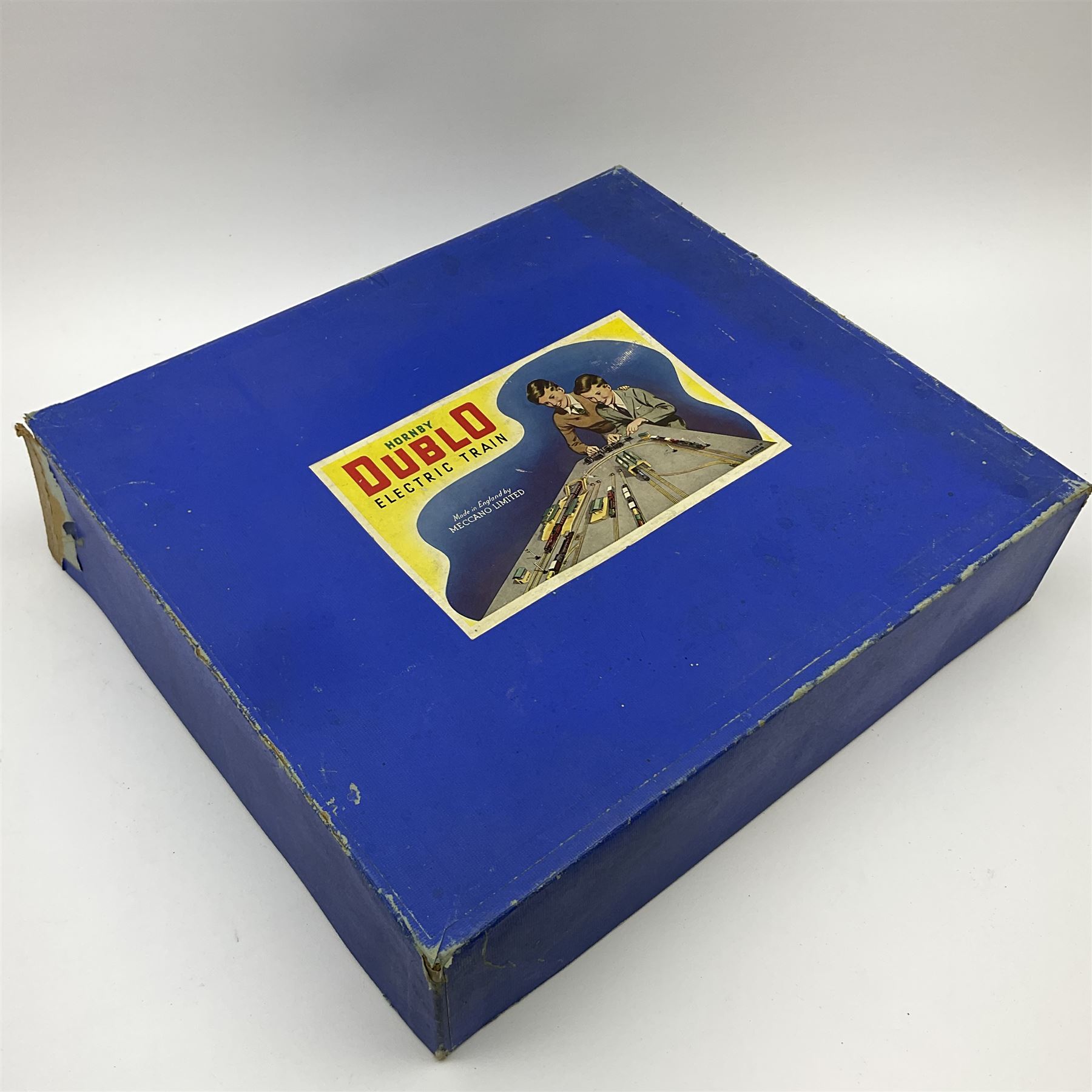 Hornby Dublo - three-rail EDG7 Tank Goods Train set with GWR 0-6-2 Tank locomotive No.6699, two wagons and brake van, quantity of straight and curved track and controller, boxed.