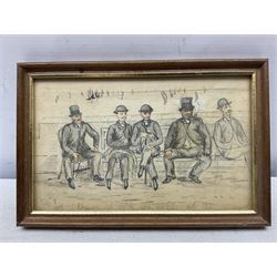 Attrib. Sarah Adelaide Hudson (neé Brereton) (British 19th Century): Scenes from Victorian Yorkshire, collection of watercolours and artists notebooks dating from c1870, including scenes from Longcroft Hall near Beverley - The Family Home (boxed) (approx. 24) 
Notes: Sarah was the sister of artist Caroline Brereton (British 1827-1882).