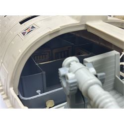 Star Wars - vintage vehicles comprising Rebel Armoured Snowspeeder and Tri-pod Laser Cannon; both boxed; Rebel Transport with 3 3/4