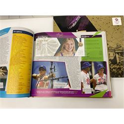 Stamps relating to the 2012 London Olympic and Paralympic Games, including first day covers, various Queen Elizabeth II mint commemoratives face value of usable postage approximately 170 GBP etc, housed in folders