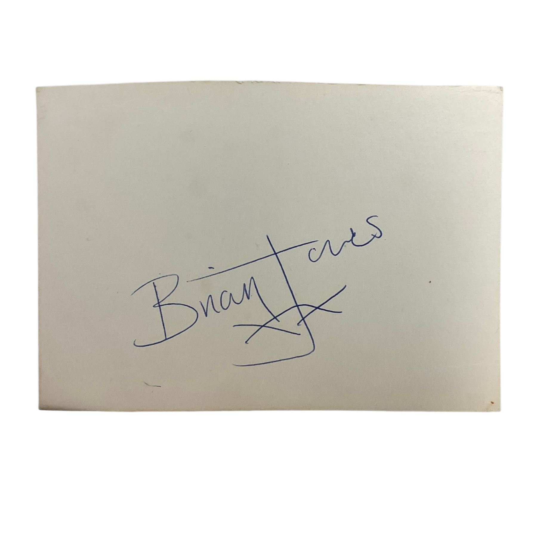 The Rolling Stones: set of five signatures - Mick Jagger, Keith Richards, Bill Wyman, Brian Jones and Charlie Watts 