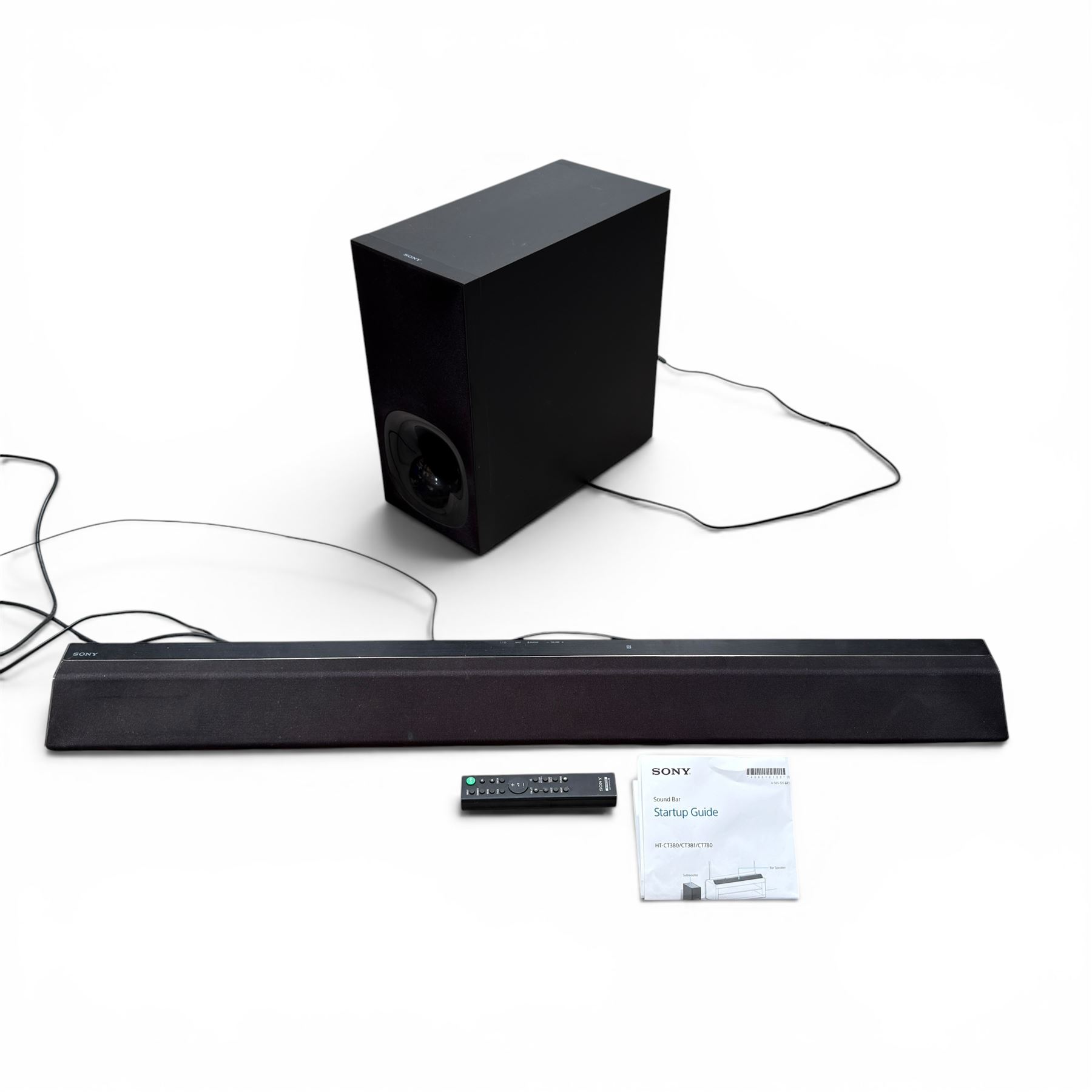 Sony - HT-CT380 series soundbar with subwoofer