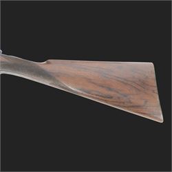 William Cashmore 12 bore, double trigger, boxlock ejector side by side double barrel shotgun with 71cm (28