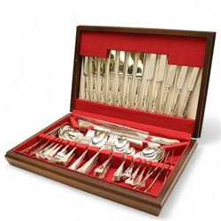 Canteen of cutlery for six in king pattern