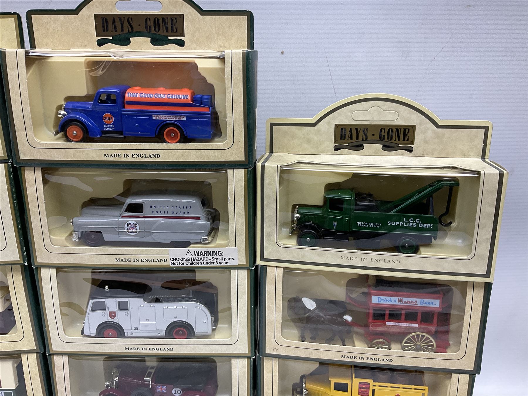 Fifty-six Lledo/ Days Gone die-cast models, all boxed (56)