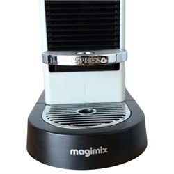 Magimix Nesspresso coffee machine, and a fan heater (2)