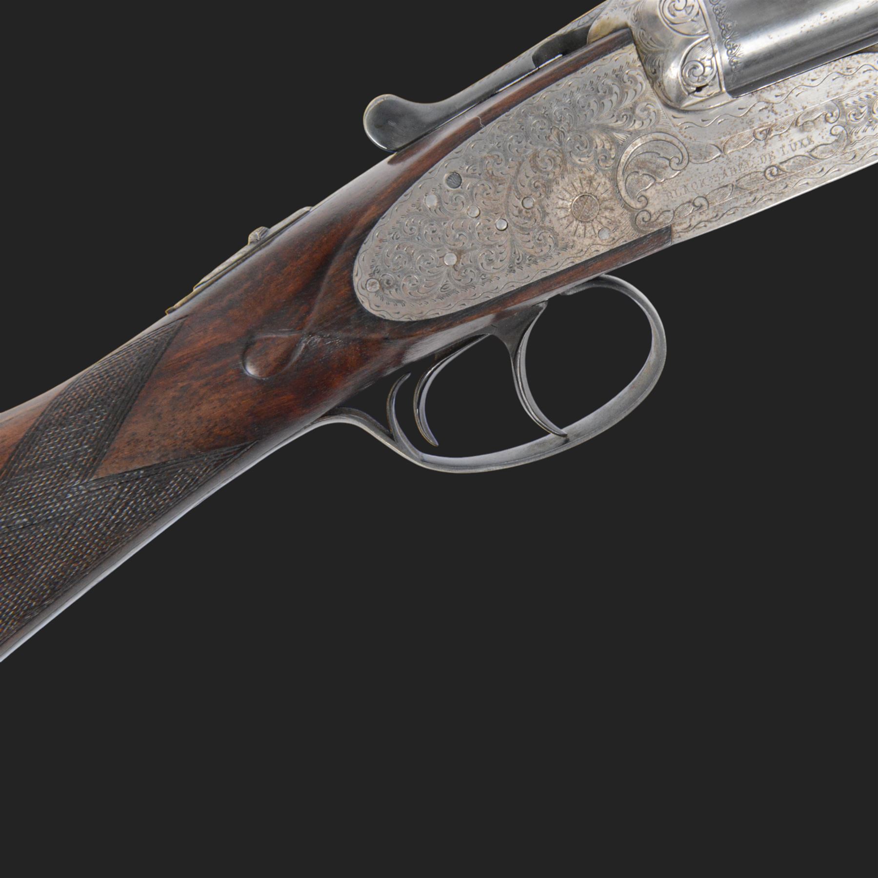 Garbi Black Sabel De Luxe, 12 bore double trigger sidelock ejector, side by side double barrel shotgun with 69cm (27