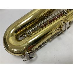 Lafleur by Boosey & Hawkes student tenor saxophone in fitted case with accessories, built in Czechoslovakia
 