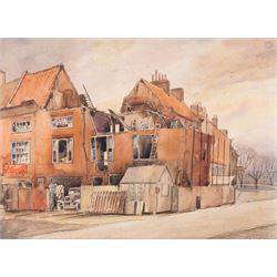 Alec Wright (British 1900-1981): Stokely Views and others, six watercolours variously signed and inscribed verso, approx 40cm x 30cm (6)