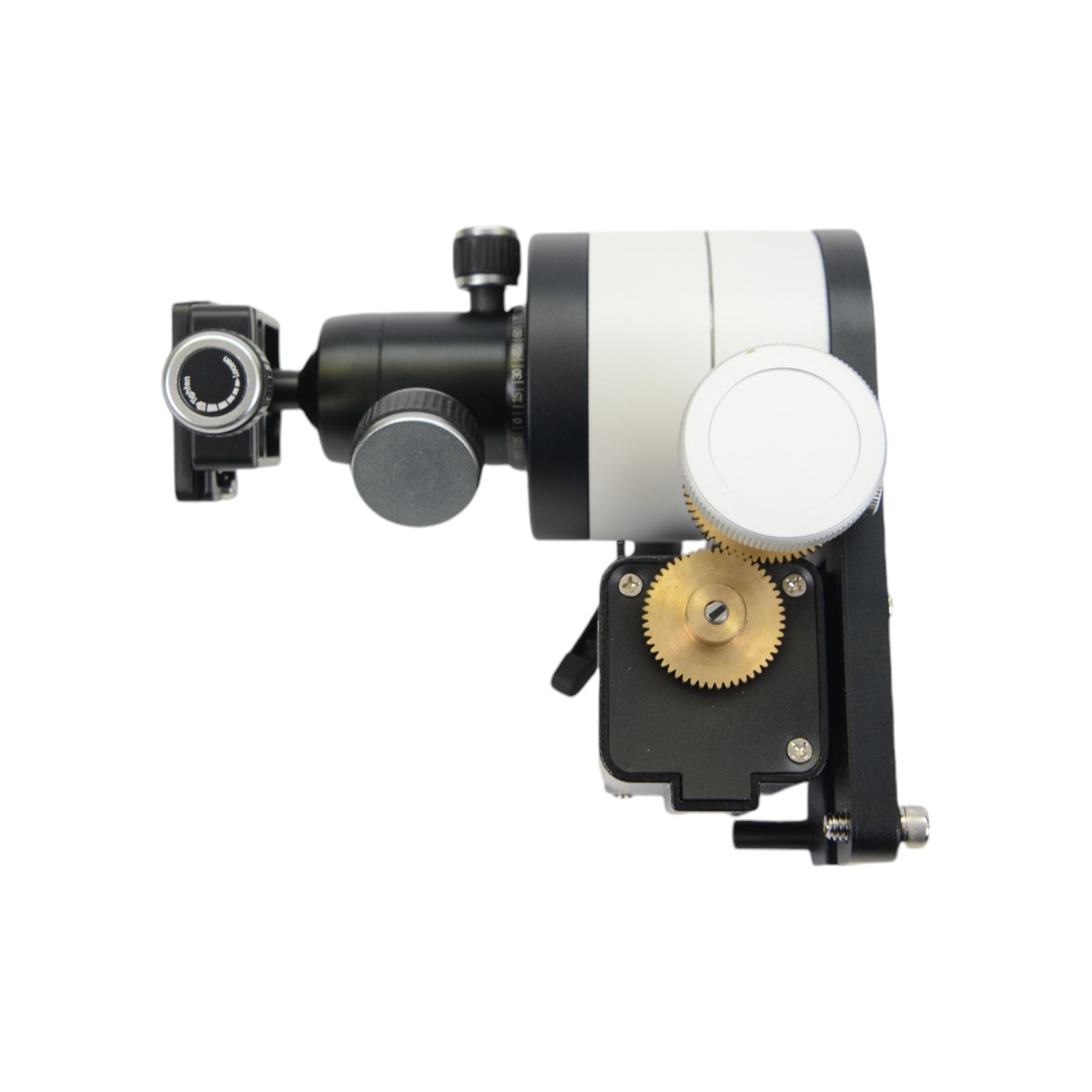 Bresser Astrophoto star tracking camera mount, with BH-51MT ball head, motor unit, DK8-B axis corrector