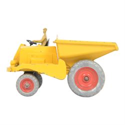 Dinky Supertoys no. 962 Muir-Hill Dumper Truck diecast model, together with an Atlas Editions Dinky replica  no. 943 Leyland Octopus Tanker Esso, both boxed