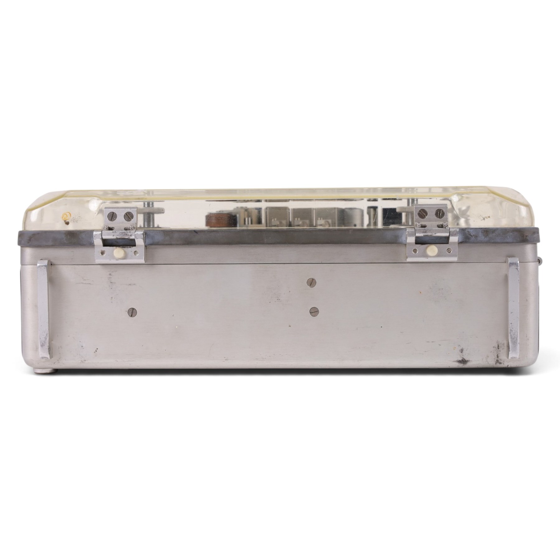 Nagra 4.2 portable mono reel to reel tape recorder, made in Switzerland, circa 1970