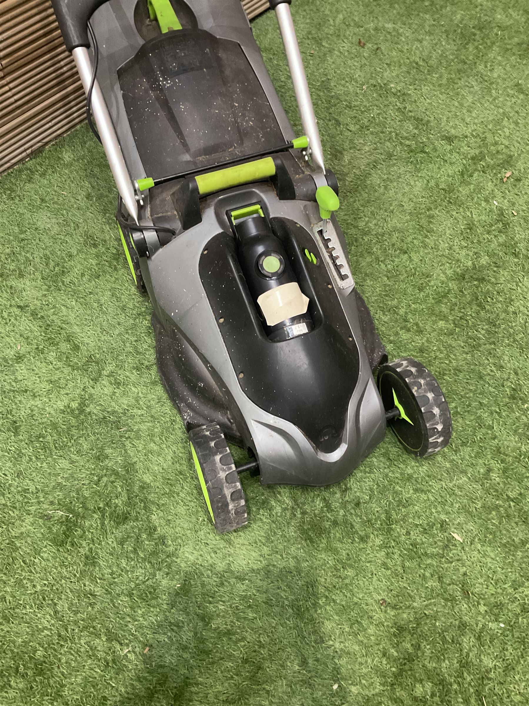 Gtech cordless  lawnmower with charger  - THIS LOT IS TO BE COLLECTED BY APPOINTMENT FROM DUGGLEBY STORAGE, GREAT HILL, EASTFIELD, SCARBOROUGH, YO11 3TX