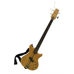 Westone Thunder 1-A elm four-string electric bass guitar, serial no.4052670 L111cm