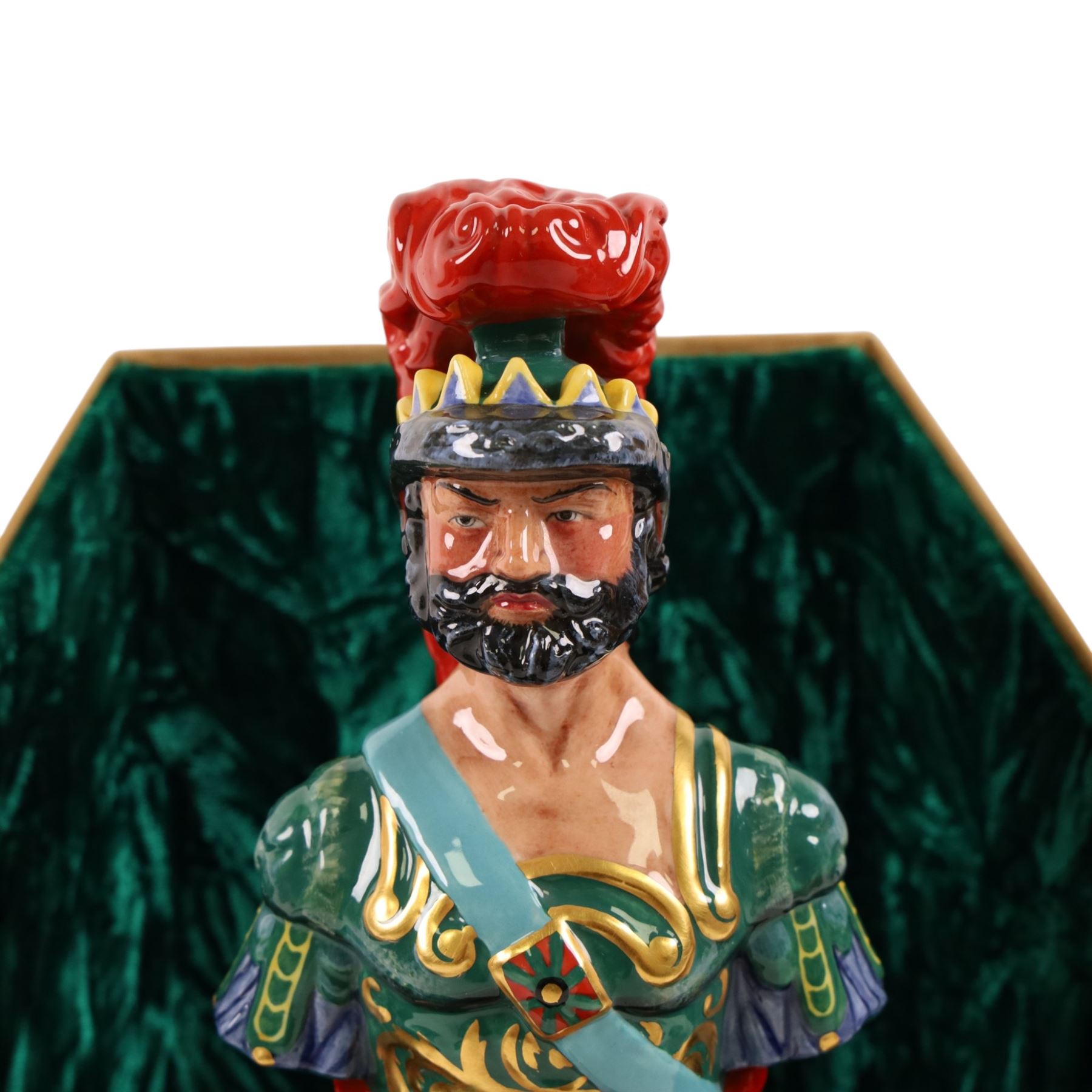 Two Royal Doulton Ship's Figureheads, Ajax HN2908, in presentation box and Benmore HN2909
