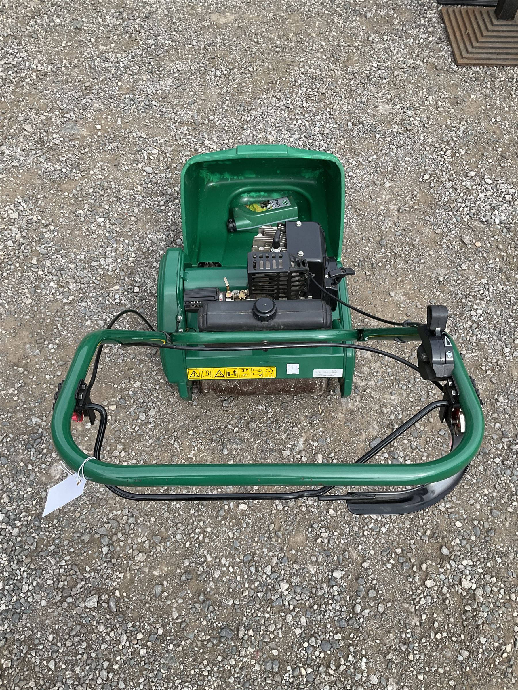Qualcast classic 35s petrol cylinder lawnmower - THIS LOT IS TO BE COLLECTED BY APPOINTMENT FROM DUGGLEBY STORAGE, GREAT HILL, EASTFIELD, SCARBOROUGH, YO11 3TX