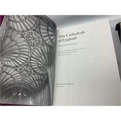 Folio Society; eighteen volumes, to include The Cathedrals of England, Redcoats and Rebels, The Gunpowder Plot, Civilisation, Benjamin Franklin 