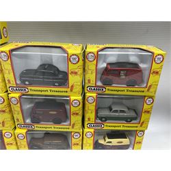Seventy Classix Transport Treasures 1:76 scale die-cast models, all boxed (70)