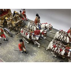Border Fine Arts The Coronation 1953, model No. B0810, and sculpted by Ray Ayres, limited edition 150/350, with original box and certificate, L70cm  