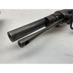 Braendlin Armoury Martini action .577/450 falling back rifle, the 85cm rifled barrel stamped Alex. Henry Edinburgh & London with two barrel bands including Yatagan bayonet side fitting and clearing rod under, with leather sling, serial no.13332, L126cm (NB. Firing pin broken). 