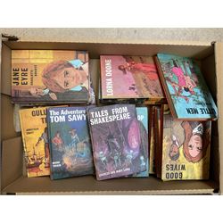 Four Folio society books, including Grimms Fairy Tales, The Arabian Nights, Hand Andersen's Fairy Tales, together with a large collection of Bancroft classics books etc