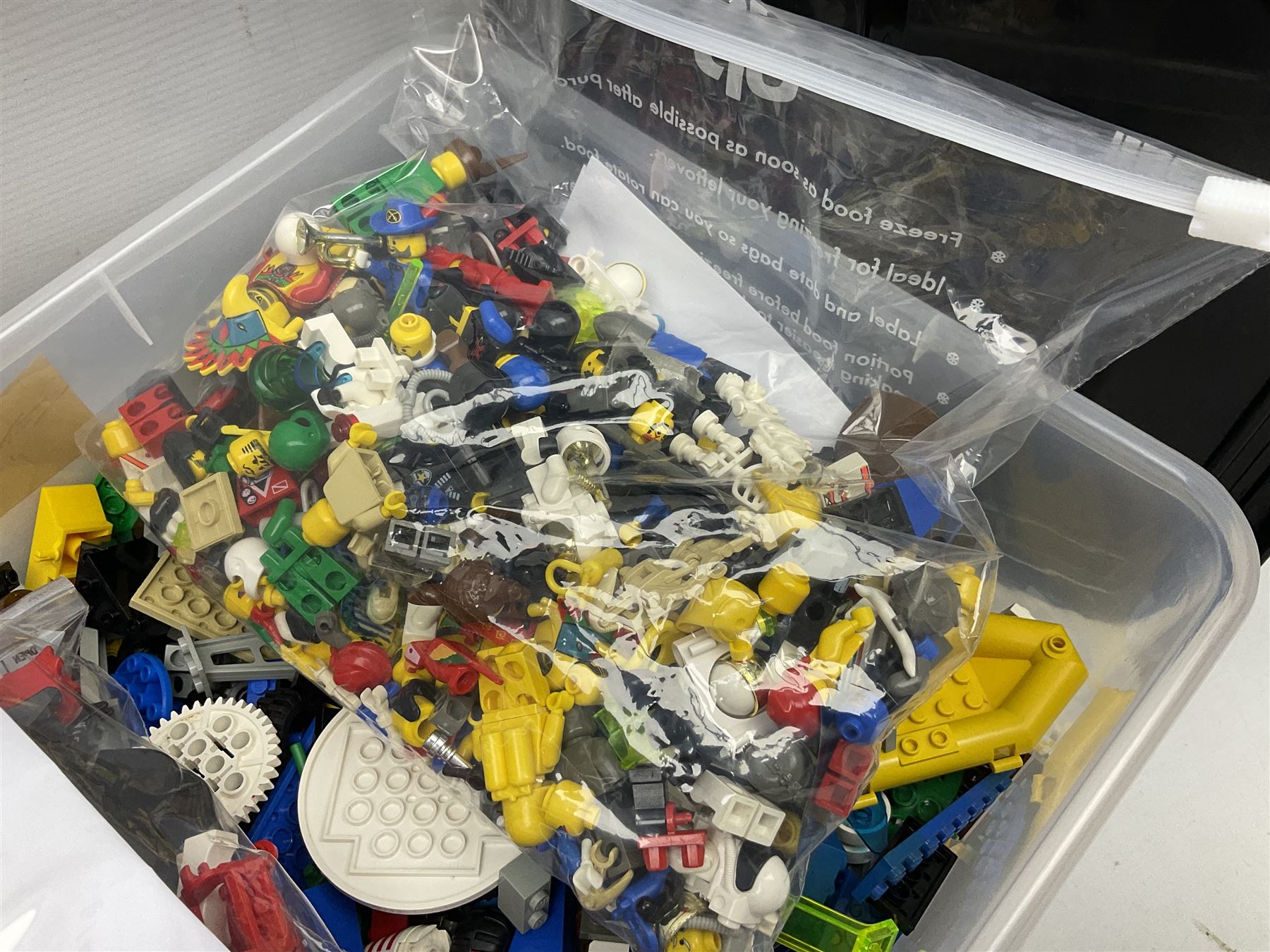 Lego - ten kits comprising Harry Potter Magic Mirror 4702; Extreme Team Rocket Car/Plane 6580; two Adventure Egypt Cars 5918; Adventure Egypt Bi-Plane 5928; Adventure Egypt Tombs and Car 5919 in golden Tutankamun box; Castle Knight with Horse & Cart 6016; Castle Witch & Fireplace 2872; Castle Robin Hood Hideout 6054; and Pirate Ship 6285; together with over 3.5kg of loose animals, characters and bricks etc; all unboxed