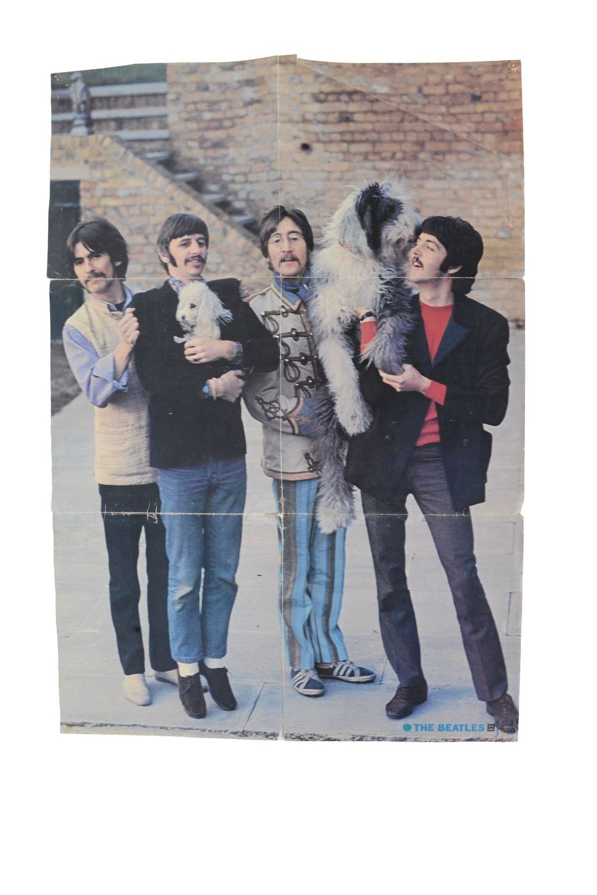 Collection of 1970s and 1980s Beatles and Wings posters