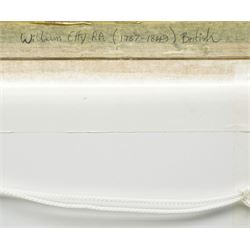 William Etty RA (York 1787-1849): The Bathing Nymph, oil on panel inscribed verso 29cm x 25cm
Provenance: from the collection of Father John O'Connor, a Bradford Roman Catholic priest and the basis for GK Chesterton's detective Father Brown. He was associated with various painters, authors and artists during his time including the likes of Eric Gill and Etty, as well as a keen interest in the antiquities. Purchased Duggleby Stephenson Country House sale 06/12/2024, £1000