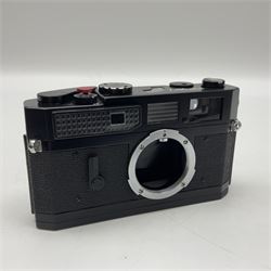 Canon 7 camera body, painted black, serial no. 869262