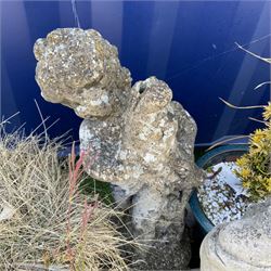 Terracotta planters, figures, garden ornaments, urn etc. - THIS LOT IS TO BE COLLECTED BY APPOINTMENT FROM DUGGLEBY STORAGE, GREAT HILL, EASTFIELD, SCARBOROUGH, YO11 3TX