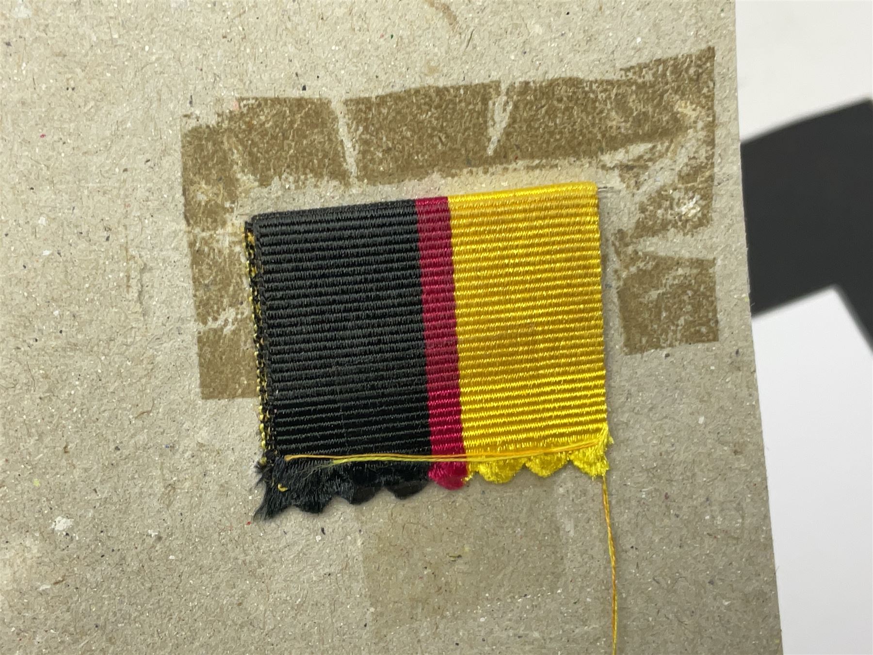Victoria Queens Sudan Medal 1896-97 awarded to 4616 Pte. C. Griffin 1/R Warwickshire Regiment; with replacement ribbon but original present.