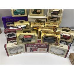 Collection of Diecast models, including examples from Lledo, Majorette, Crown and Blackwell etc 