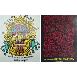 After Keith Haring (American 1958-1990): 'Club DV8 - San Francisco', colour print pub. c.1...