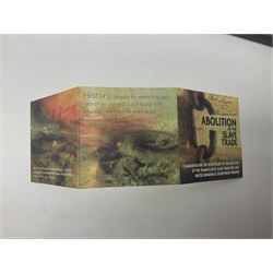 The Royal Mint United Kingdom 2007 'Abolition of the Slave Trade' silver proof piedfort two pound coin, cased with certificate