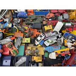 Corgi - large quantity of unboxed and playworn die-cast models including Tom & Jerry, Magic Roundabout, Batmobile, Swedish Jet Dragster etc; and quantity of similar models by Tonka, Husky, Maisto, Oxford, Majorette etc