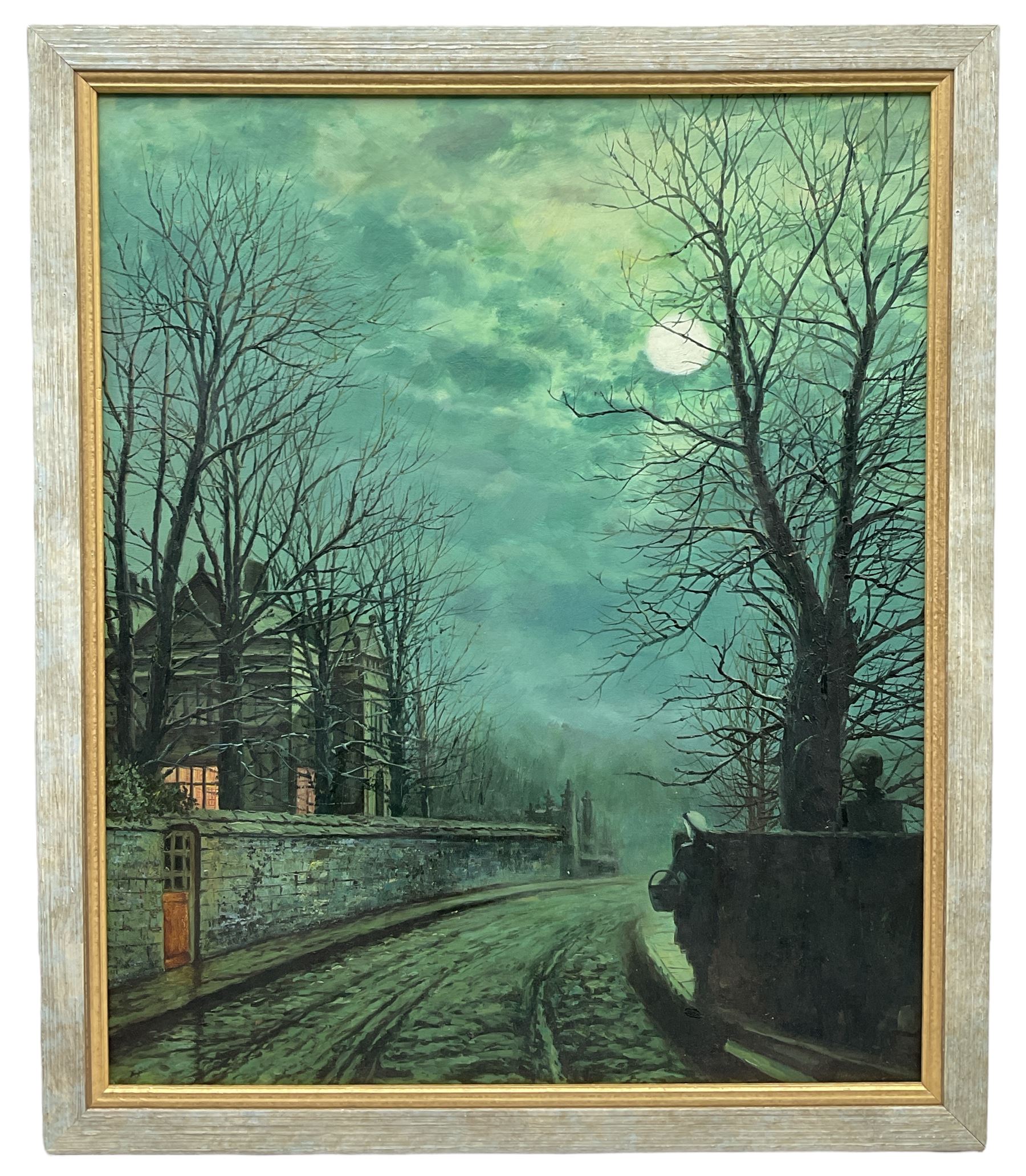 絵画(moonlight ) Moon Light, 1895 - Edvard Munch - WikiArt.org