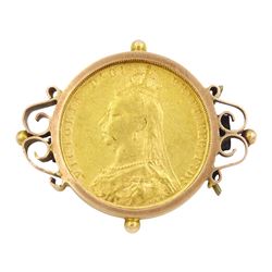 Queen Victoria 1889 gold full sovereign 