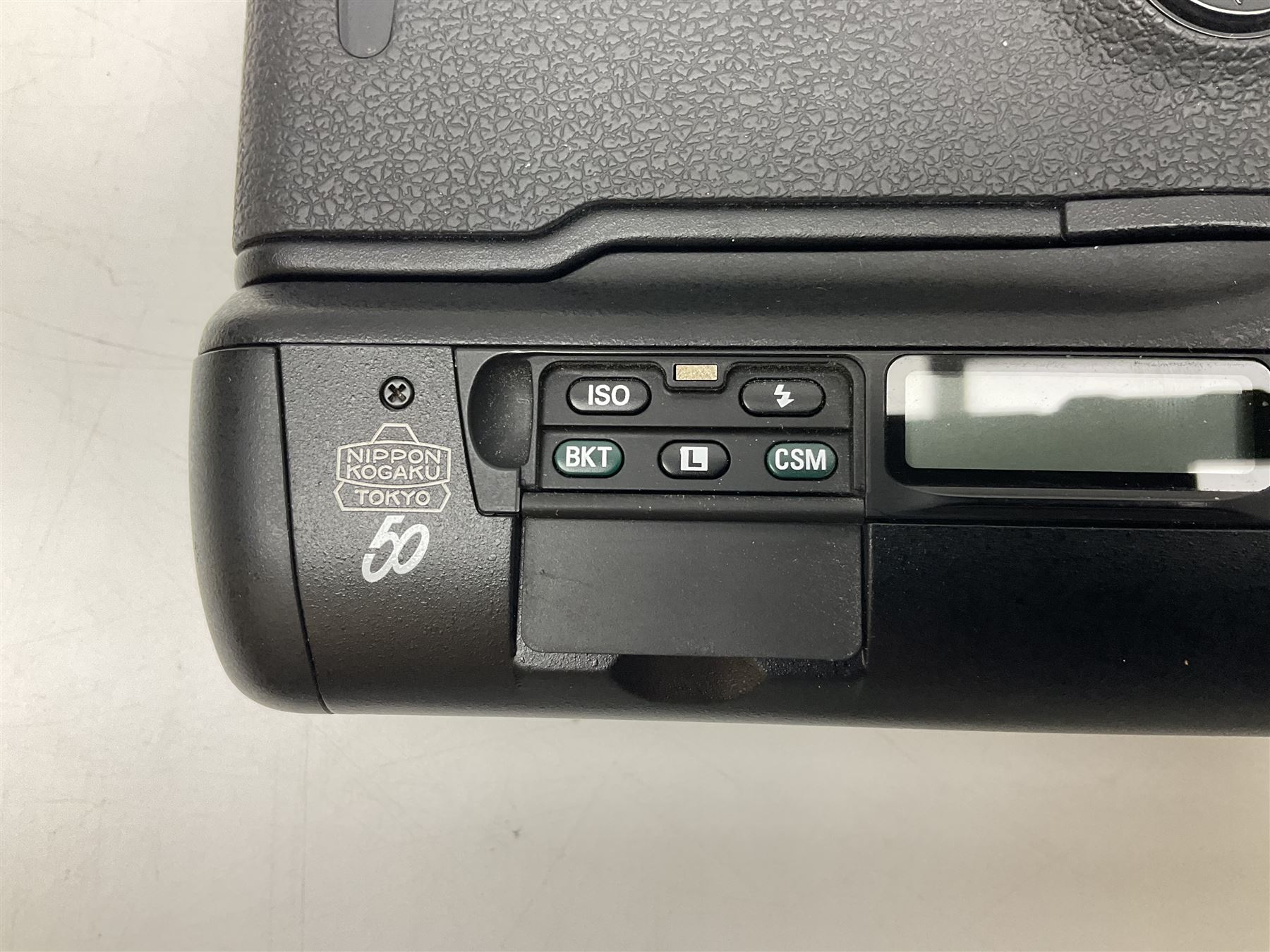 Nikon F5 50th Anniversary Model camera body, serial no. 3116231, with neck strap and original presentation box 