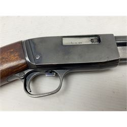 FIREARMS CERTIFICATE REQUIRED - Belgian Browning FN pump action .22 LR rifle, the 56cm(22