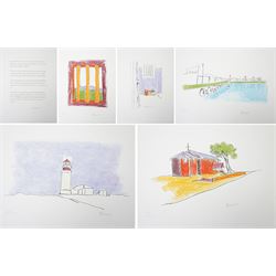 Nelson Rolihlahla Mandela (South African 1918-2013): 'My Robben Island' - ' 'The Church' '...