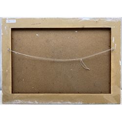 Neil Tyler (British 1945-): 'Dawn - South Bay' Scarborough, oil on board signed, titled verso 35.5cm x 54.5cm